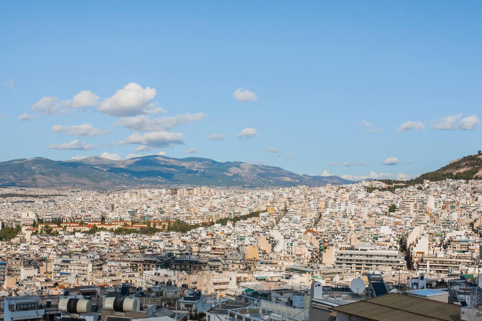 Appartamento The Hill By Zoia Living Atene Esterno foto