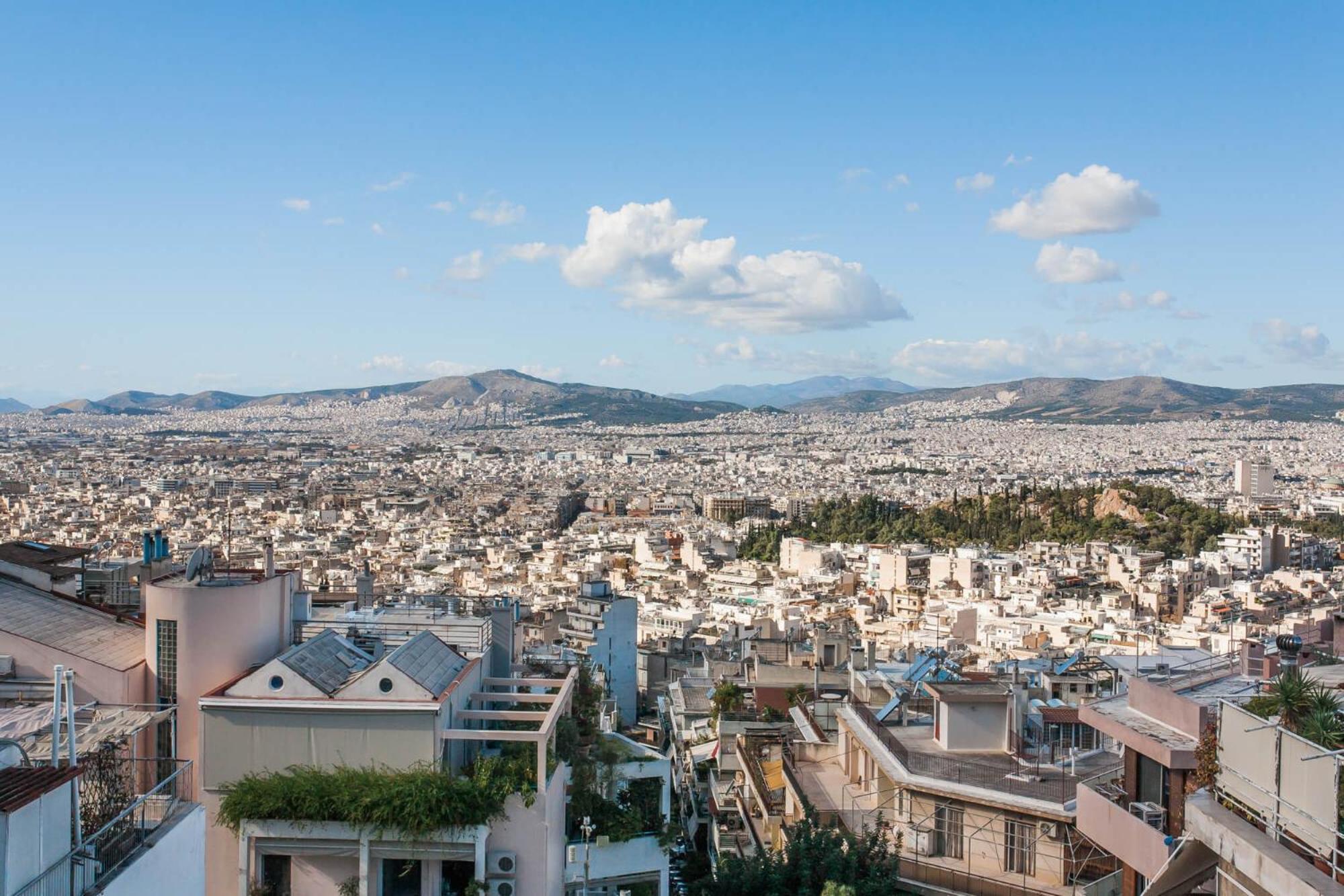 Appartamento The Hill By Zoia Living Atene Esterno foto